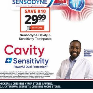 Toothpaste at Checkers