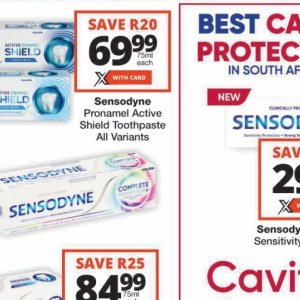 Toothpaste at Checkers