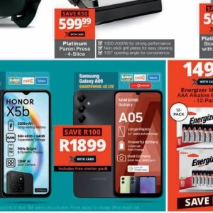 Smartphone at Checkers