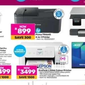 Printer at Game
