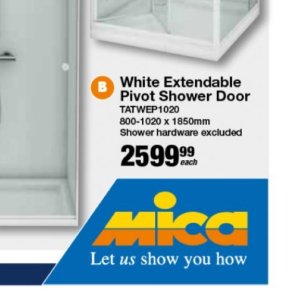 Shower at Mica