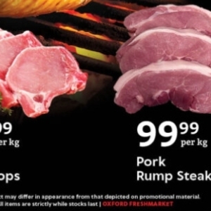Pork at Oxford freshmarket