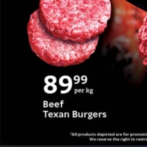 Burgers at Oxford freshmarket