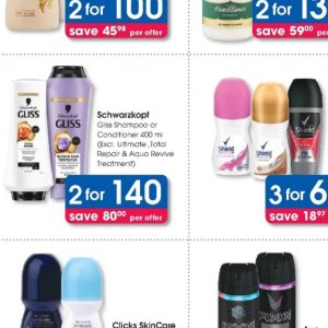 Shampoo gliss  at Clicks