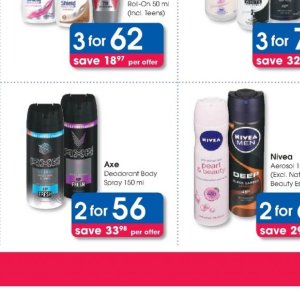 Deodorant at Clicks