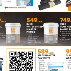 Plaster at BUCO
