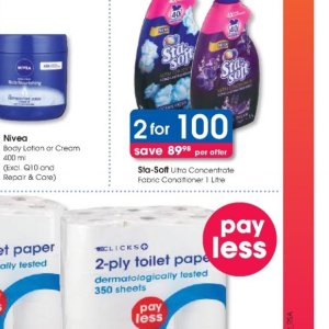 Shampoo at Clicks