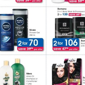 Shower gel nivea  at Clicks