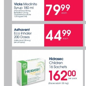 Inhaler at Clicks