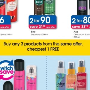Deodorant at Clicks