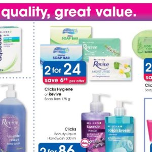 Soap at Clicks