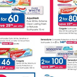 Toothpaste colgate  at Clicks