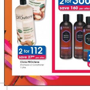 Shampoo at Clicks