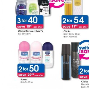 Roll-on at Clicks