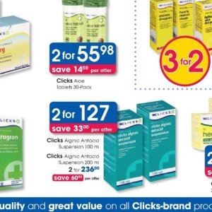 Aloe at Clicks