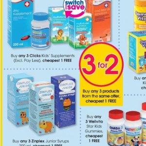 Supplements at Clicks