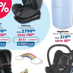 Car seat at Clicks