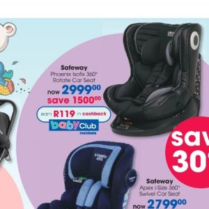 Car seat at Clicks