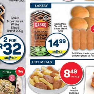 Bread at Pick n Pay Hyper
