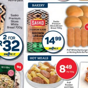 Bread at Pick n Pay Hyper