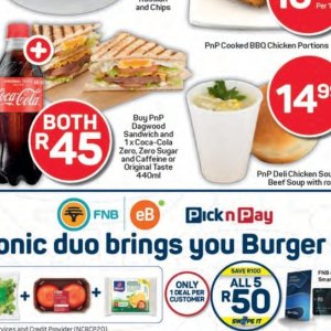 Sandwich at Pick n Pay Hyper