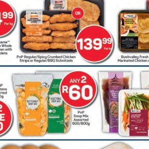 Schnitzel at Pick n Pay Hyper