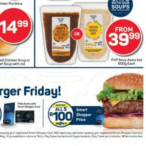 Soup at Pick n Pay Hyper
