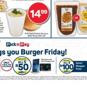 Soup at Pick n Pay Hyper