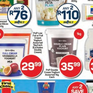 Cream at Pick n Pay Hyper