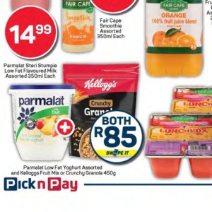 Yoghurt at Pick n Pay Hyper