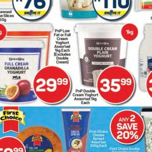 Cream at Pick n Pay Hyper