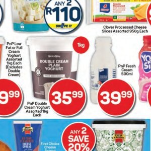 Cream at Pick n Pay Hyper