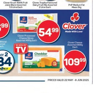 Cheddar at Pick n Pay Hyper
