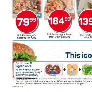 Seafood at Pick n Pay Hyper