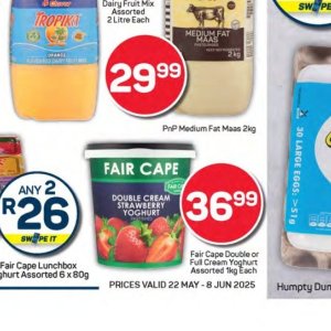 Yoghurt at Pick n Pay Hyper