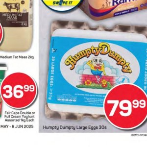 Eggs at Pick n Pay Hyper