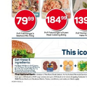 Seafood at Pick n Pay Hyper