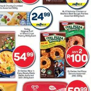 Pizza at Pick n Pay Hyper