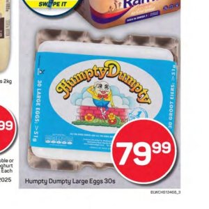 Eggs at Pick n Pay Hyper