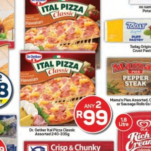 Pizza at Pick n Pay Hyper