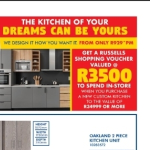 Kitchen at Russells