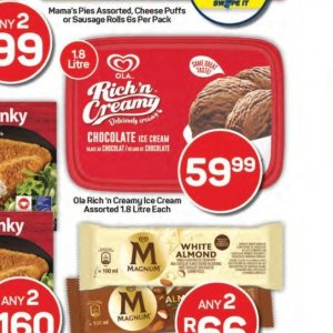 Cream at Pick n Pay Hyper