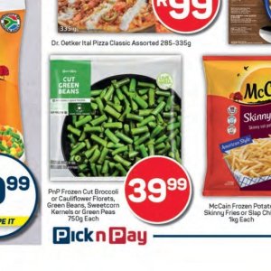 Peas at Pick n Pay Hyper