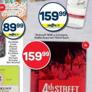 Vodka smirnoff  at Pick n Pay Hyper