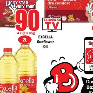 Sunflower oil at Boxer Superstores