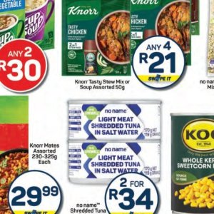 Soup at Pick n Pay Hyper