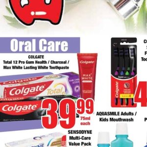 Toothpaste colgate  at Boxer Superstores
