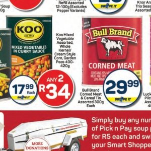 Peas at Pick n Pay Hyper