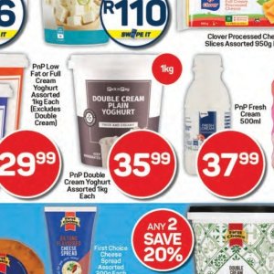 Yoghurt at Pick n Pay Hyper
