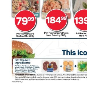 Seafood at Pick n Pay Hyper